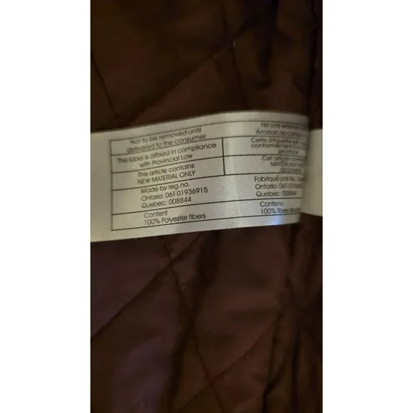 Garage Wool Blend Coat With Half Sherpa Lining Size Medium Winter Cozy Warm Y2K - Picture 10 of 11